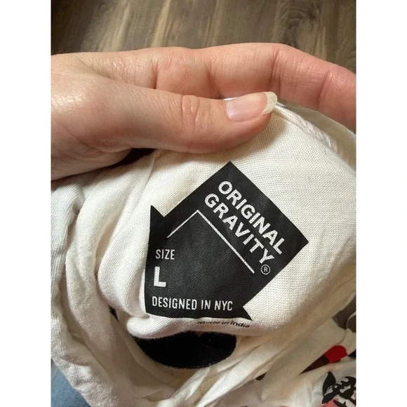 Y2K Original Gravity Asian Inspired Hooded White Tank Samurai Men's Large - Picture 4 of 6